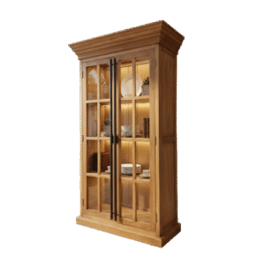 Vitrina de madera